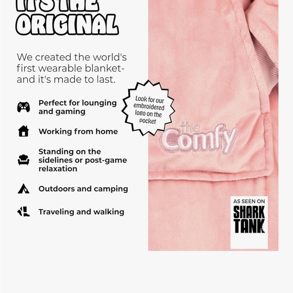 Comfy Pink Hooded Robe - Picture 3 of 8